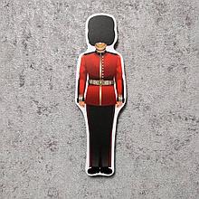 Королевский гвардеец Англии. Учебный магнит