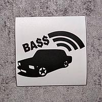 Наклейка Bass