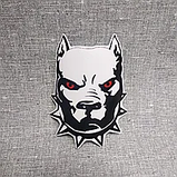 Наклейка на заднее стекло автомобиля Питбуль v2, фото 3