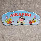 Больница. Табличка для игровой зоны в группе, фото 2