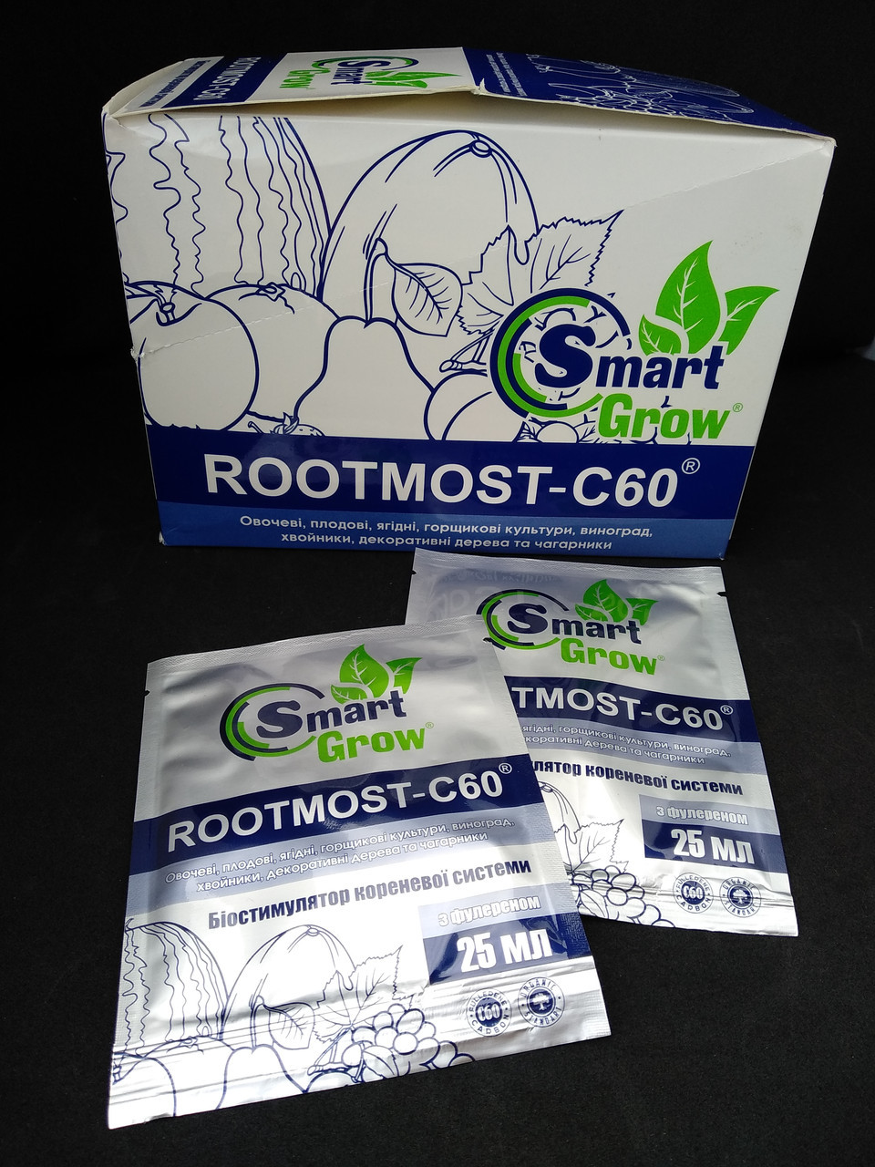 SMARTGROW ROOTMOST-C 60 жидкое удобрение биостимулятор корневой системы 25 мл - фото 1 - id-p10443627