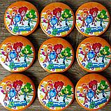 Значок металлический Фиксики с логотипом мультфильма, фото 2