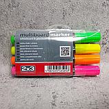 Набор флуоресцентных маркеров  для доски ТОВ "2х3 Україна", фото 3