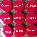 Значки бейджи Стажер, фото 3