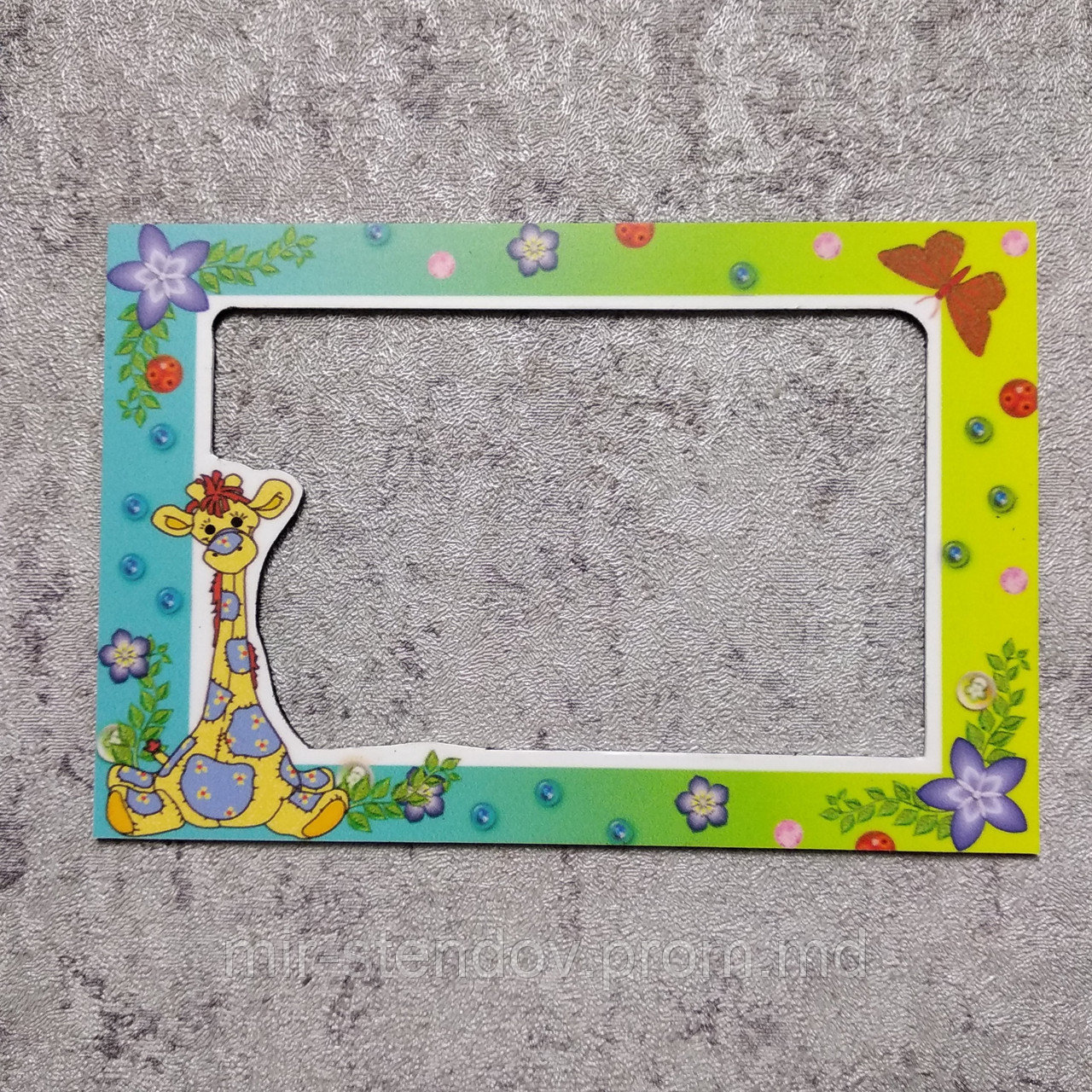 Магнитная рамка на холодильник Жираф, фото 1