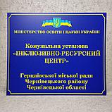 Вывеска фасадная для учебных заведений и организаций, фото 2