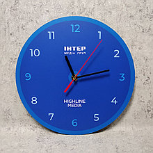 Часы настенные с логотипом СМИ