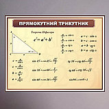 Прямоугольный треугольник. Стенд для кабинета математики, фото 2