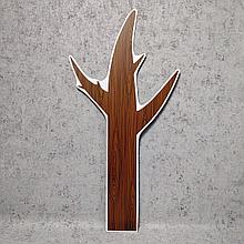 Зимнее дерево. Настенная декорация для детского сада.