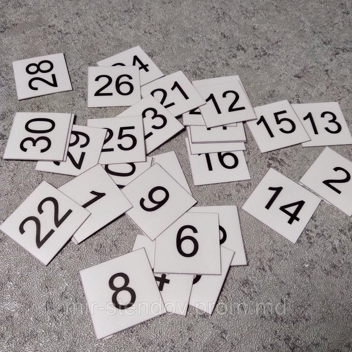 Наклейки цифры дополнительные, фото 1