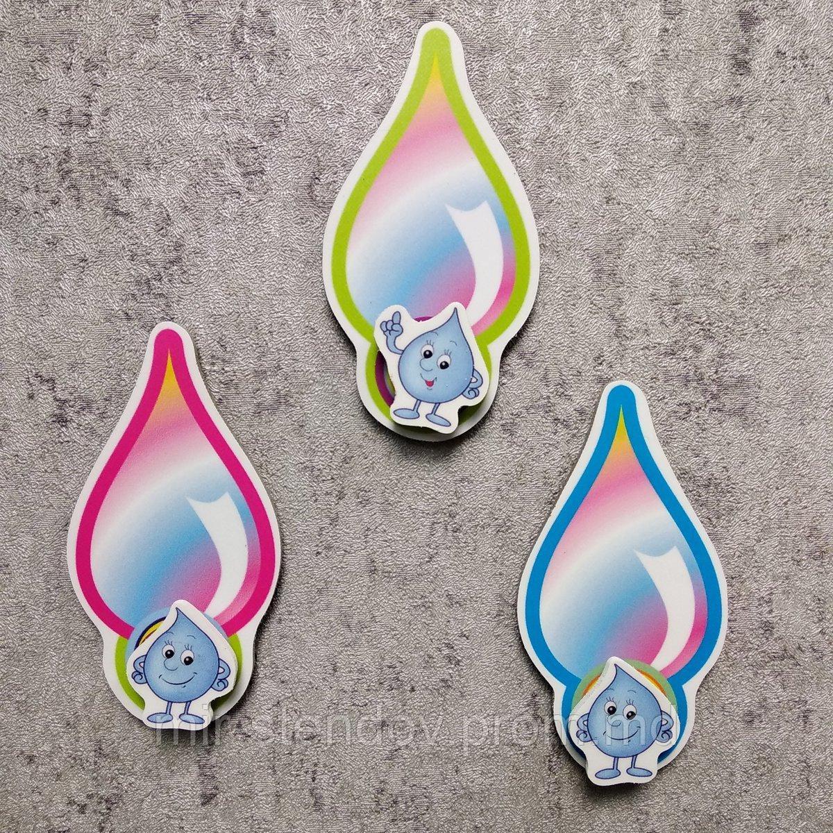 Магнитный стенд для крепления рисунка Капля, фото 1