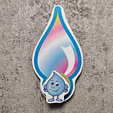 Магнитный стенд для крепления рисунка Капля, фото 2