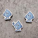 Магнитный стенд для крепления рисунка Капля, фото 3