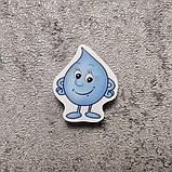 Магнитный стенд для крепления рисунка Капля, фото 4