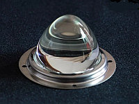 Линза для мощных светодиодов LED Lens 20-100W 30° 67mm Алюминий. с резьбой
