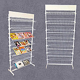 Универсальная стойка с полками «Вернисаж-2» для выставки рисунков, книг, преобразование в флипчарт или ширму, фото 4