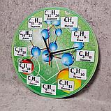 Настенные часы для Кабинета химии (Светло-зелёные), фото 2