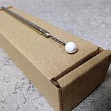 Зонд логопедический Шариковый Цельнометаллическая рукоятка, фото 3