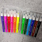 Фломастер - кисточка. Разноцветный набор из 12 штук (Лев), фото 3