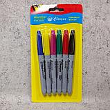 Набор разноцветных маркеров для досок Chenyun (6 шт), фото 4