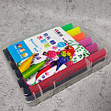 Фломастер - кисточка. Разноцветный набор из 12 штук (Попугай), фото 5