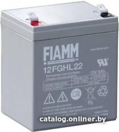 FIAMM 12FGHL22 (12В/5 А·ч) - фото 1 - id-p10445866