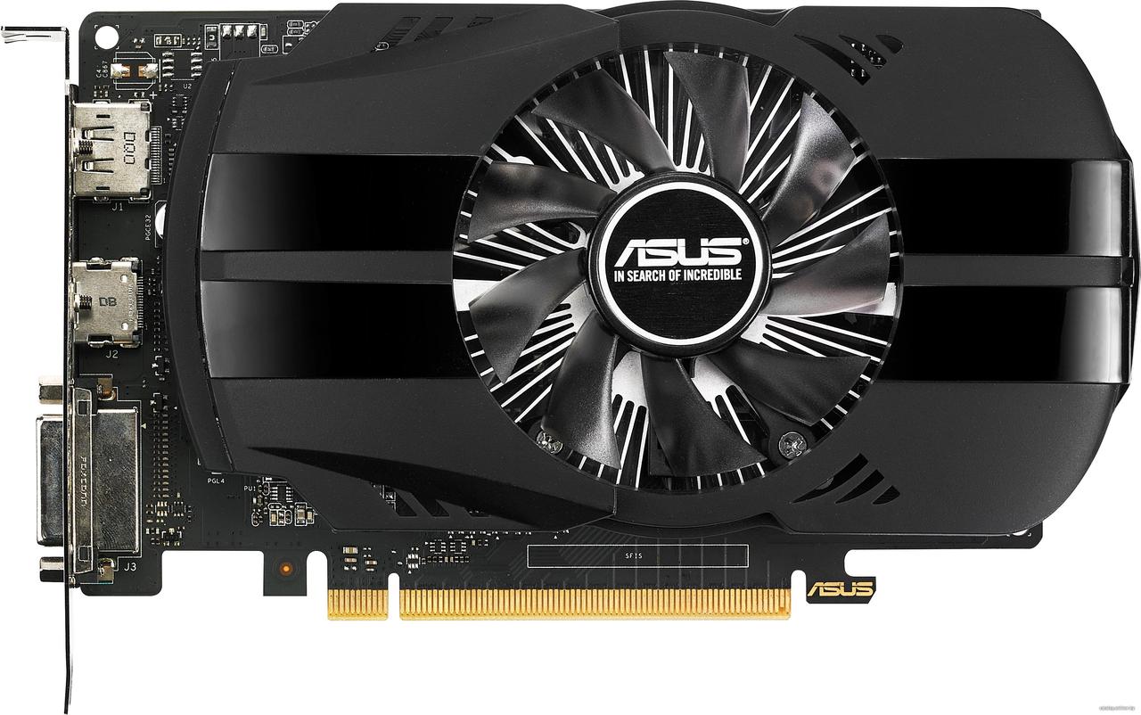 ASUS GeForce GTX 1050 Ti 4GB GDDR5 [PH-GTX1050TI-4G] - фото 1 - id-p10446850