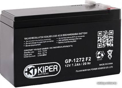 Kiper GP-1272 F2 (12В/7.2 А·ч) - фото 1 - id-p10446898