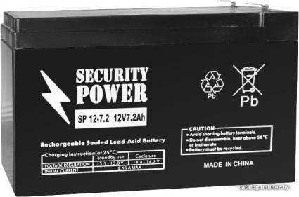 Security Power SP 12-7.2 F2 (12В/7.2 А·ч) - фото 1 - id-p10447875