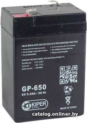 Kiper GP-650 F1 (6В/5 А·ч) - фото 1 - id-p10446904