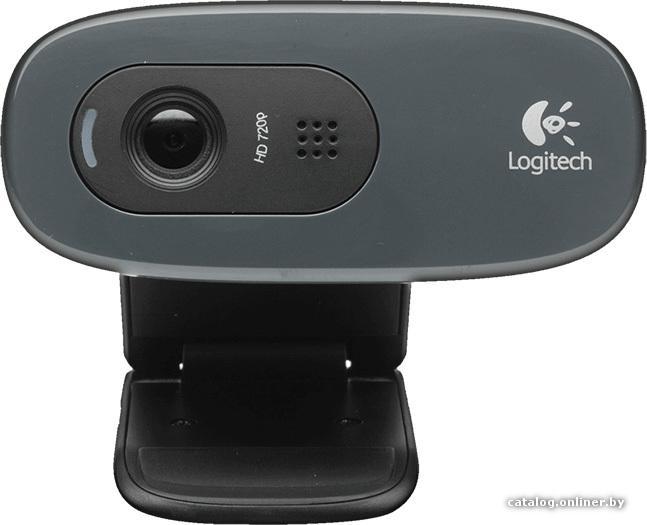 Logitech HD Webcam C270 черный [960-001063] - фото 1 - id-p10446967
