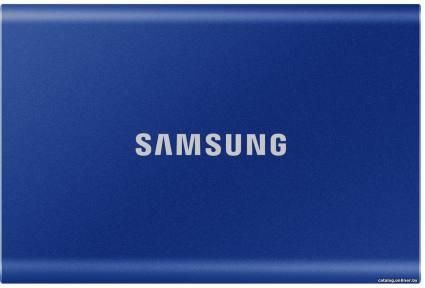 Samsung T7 500GB (синий) - фото 1 - id-p10447970