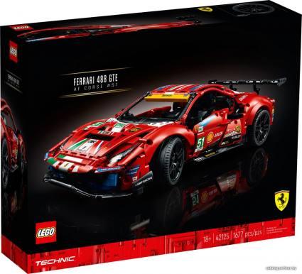LEGO Technic 42125 Ferrari 488 GTE AF Corse 51 - фото 1 - id-p10447984