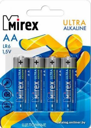 Mirex Ultra Alkaline AA 4 шт LR6-E4 - фото 1 - id-p10448065