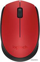 Logitech M171 Wireless Mouse красный/черный [910-004641]