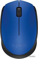 Logitech M171 Wireless Mouse синий/черный [910-004640]