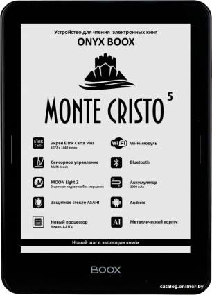 Onyx Boox Monte Cristo 5 - фото 1 - id-p10446351