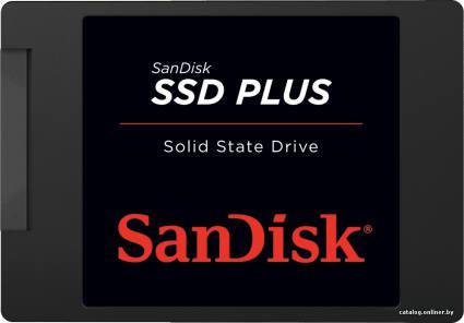 SanDisk Plus 240GB [SDSSDA-240G-G26] - фото 1 - id-p10447537