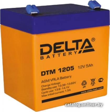 Delta DTM 1205 (12В/5 А·ч) - фото 1 - id-p10446675