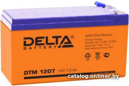 Delta DTM 1207 (12В/7.2 А·ч) - фото 1 - id-p10446676