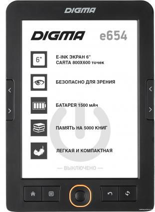 Digma E654 Black - фото 1 - id-p10446691
