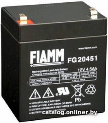 FIAMM FG20451 (12В/4.5 А·ч) - фото 1 - id-p10446794