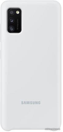 Samsung Silicone Cover для Samsung Galaxy A41 (белый) - фото 1 - id-p10448500