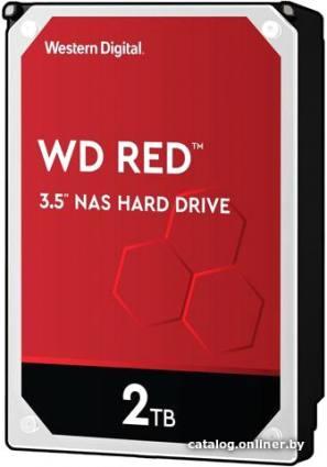 WD Red 2TB WD20EFAX - фото 1 - id-p10448845