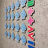 Набор обучающих магнитов Капельки, фото 2