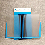 Брендированый уголок покупателя на 5 карманов (В ассортименте), фото 9