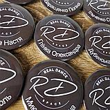 Именные значки c логотипом танцевальной команды "Real danse space", фото 2