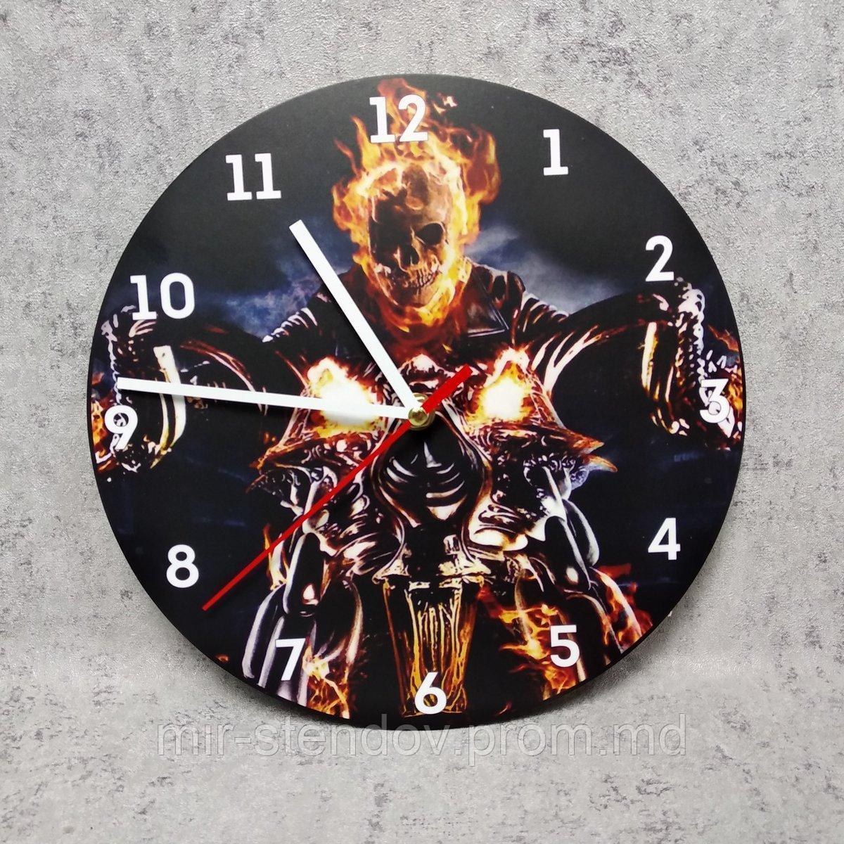 Часы настенные Призрачный гонщик 2, фото 1