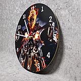Часы настенные Призрачный гонщик 2, фото 2