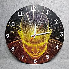 Настенные часы "Просветление". Круглые